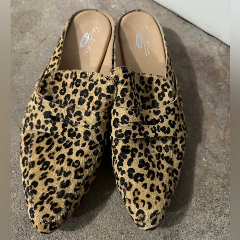 Dr. Scholls Like new leopard shoes